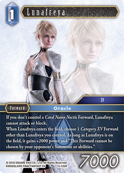 Lunafreya [Crystal Dominion] | Total Play