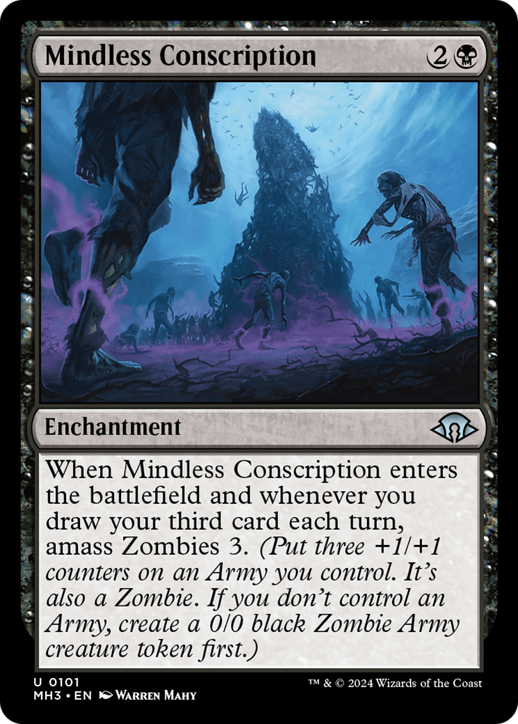 Mindless Conscription [Modern Horizons 3] | Total Play