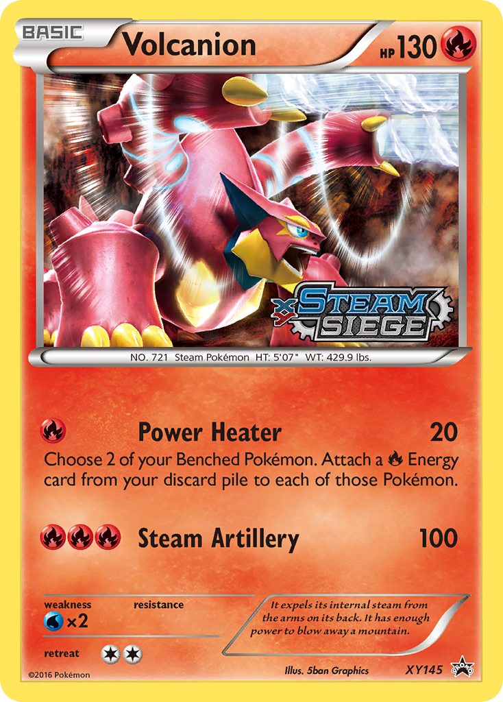 Volcanion (XY145) [XY: Black Star Promos] | Total Play