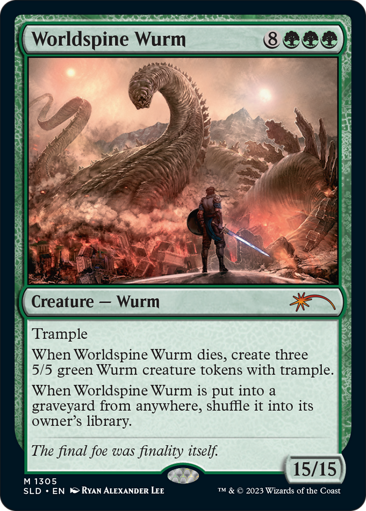 Worldspine Wurm [Secret Lair Drop Series] | Total Play