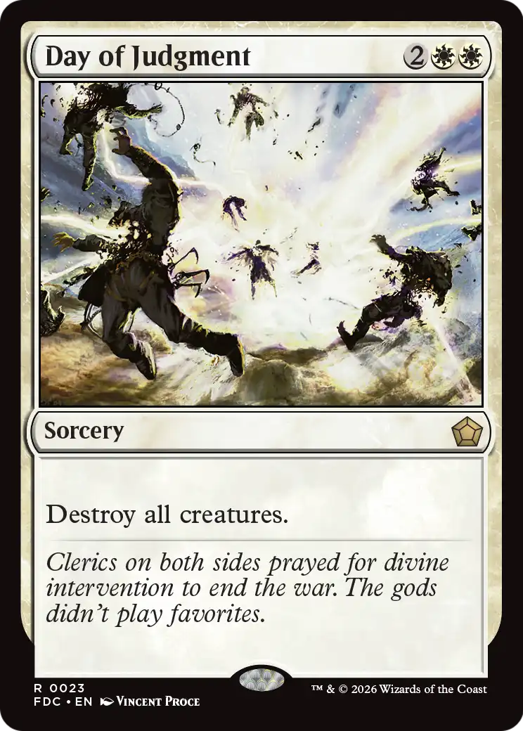 Day of Judgment [Foundations Commander] | Total Play