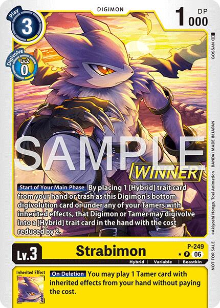 Strabimon [P-249] (Official Store Tournament 2026 Vol. 4 Winner) [Promotional Cards] | Total Play
