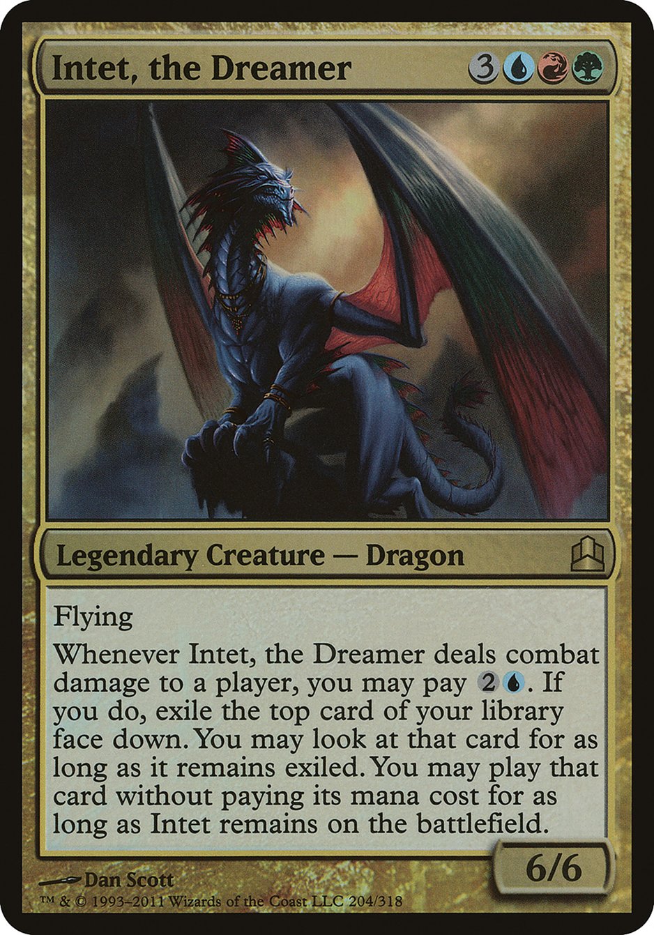 Intet, the Dreamer (Oversized) [Commander 2011 Oversized] | Total Play