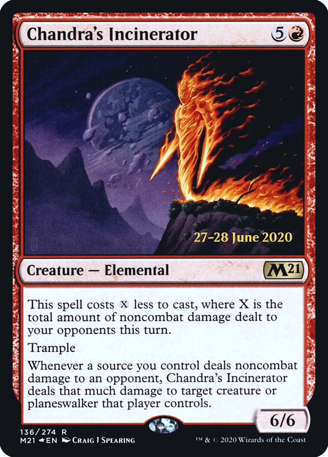 Chandra's Incinerator [Core Set 2021 Prerelease Promos] | Total Play