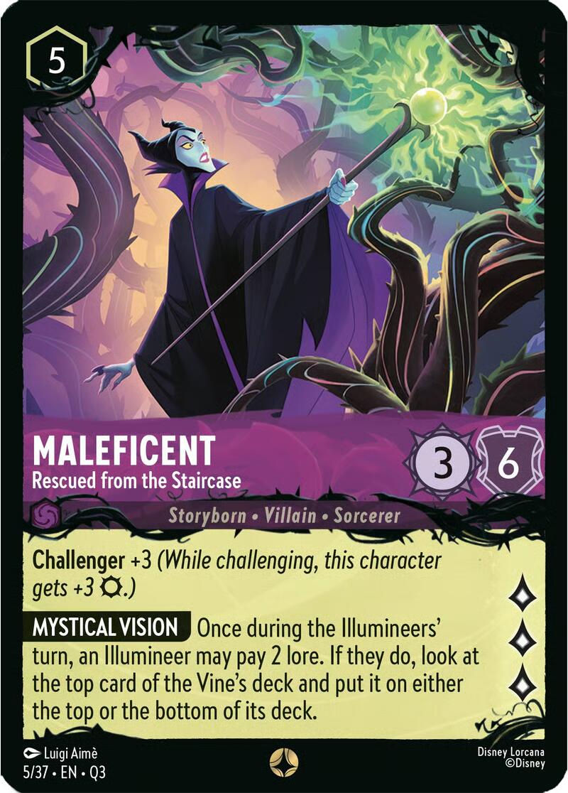 Maleficent - Rescued from the Staircase (5/37) [Illumineer's Quest: The Great Hunny Rescue] | Total Play