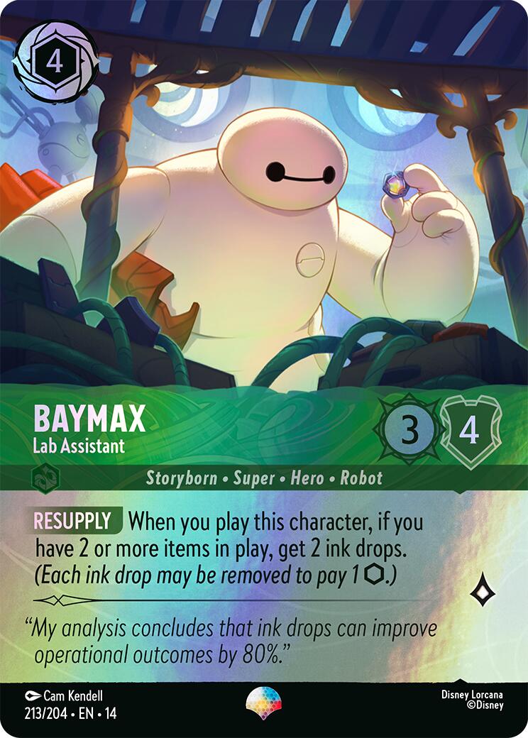 Baymax - Lab Assistant (Epic) (213/204) [Hyperia City] | Total Play