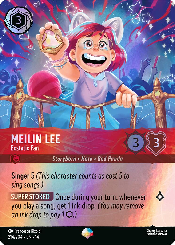 Meilin Lee - Ecstatic Fan (Epic) (214/204) [Hyperia City] | Total Play