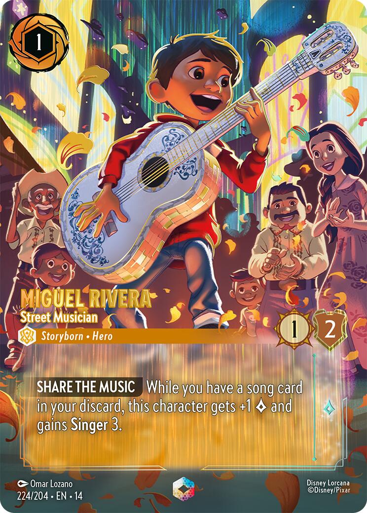 Miguel Rivera - Street Musician (Enchanted) (224/204) [Hyperia City] | Total Play