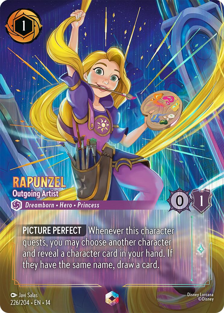 Rapunzel - Outgoing Artist (Enchanted) (226/204) [Hyperia City] | Total Play