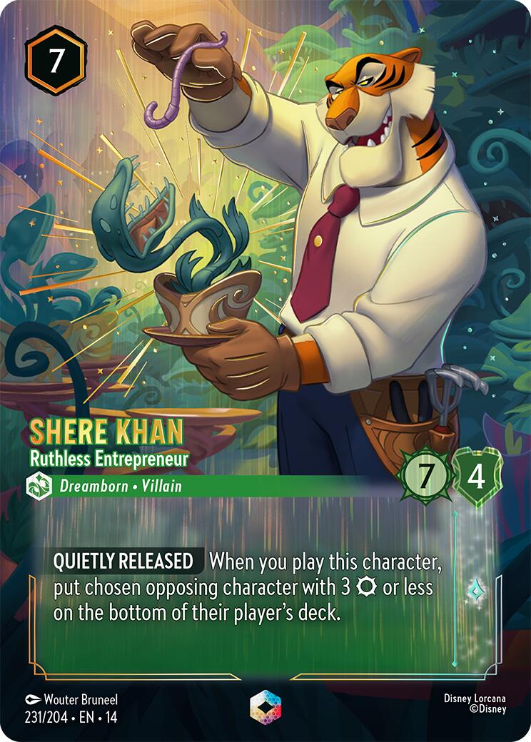 Shere Khan - Ruthless Entrepreneur (Enchanted) (231/204) [Hyperia City] | Total Play