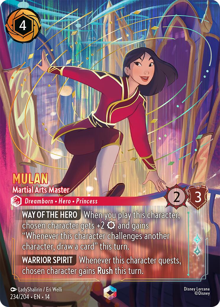 Mulan - Martial Arts Master (Enchanted) (234/204) [Hyperia City] | Total Play