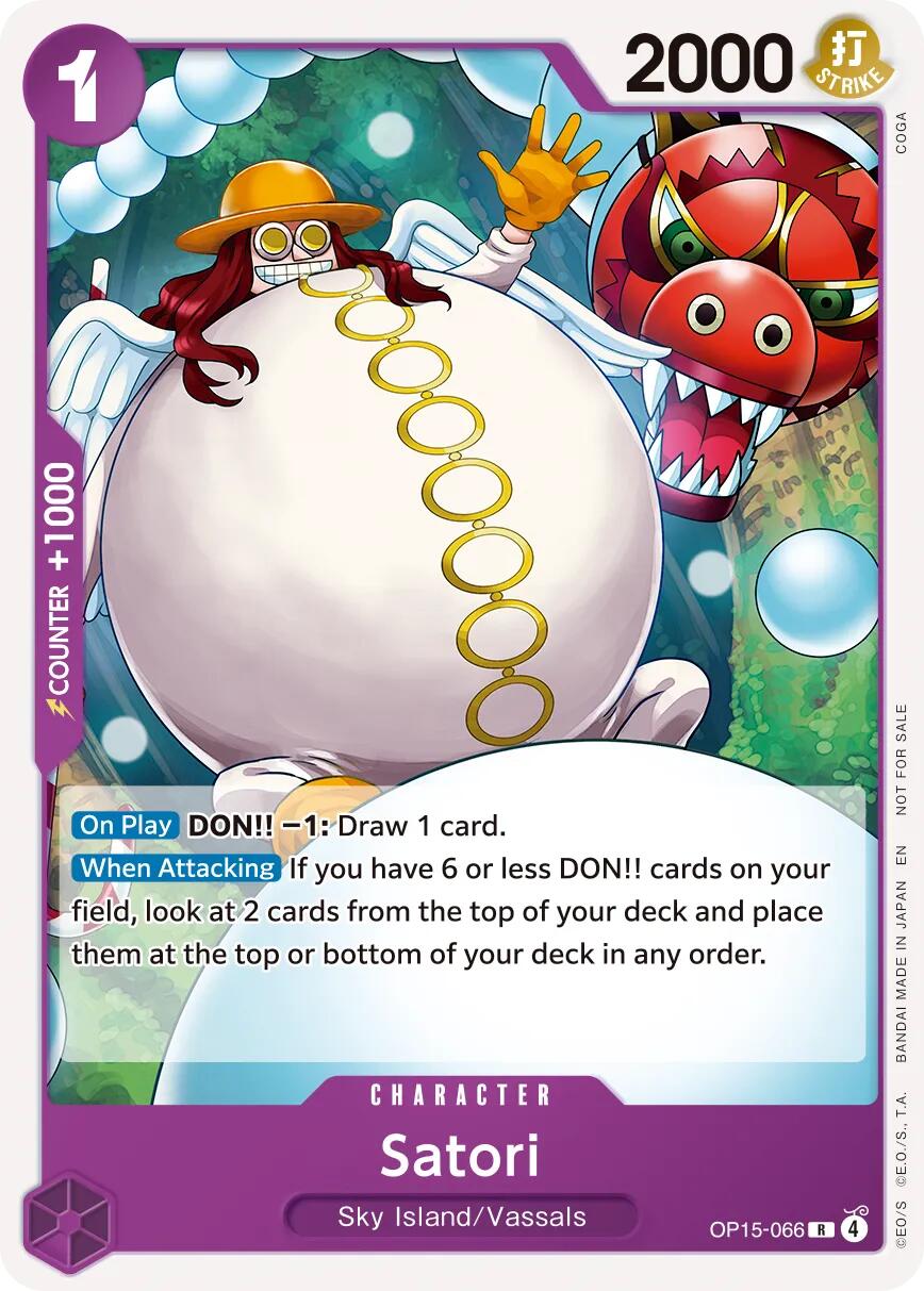 Satori (Tournament Pack 2026 Vol. 4) [One Piece Promotion Cards] | Total Play