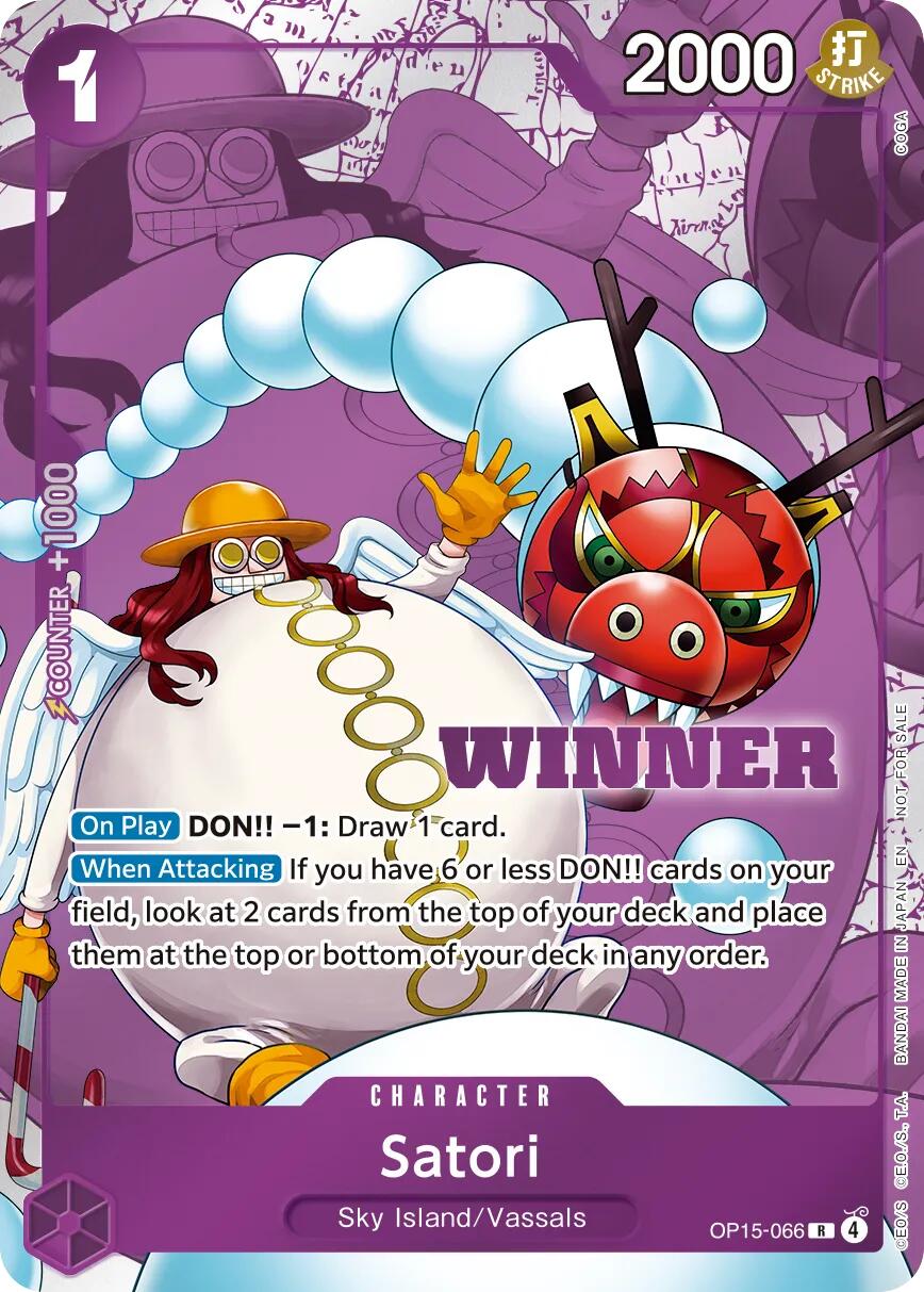 Satori (Winner Pack 2026 Vol. 4) [One Piece Promotion Cards] | Total Play