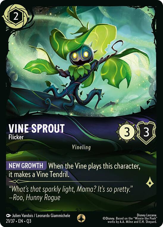 Vine Sprout - Flicker (21/37) [Illumineer's Quest: The Great Hunny Rescue] | Total Play