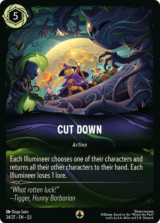 Cut Down (34/37) [Illumineer's Quest: The Great Hunny Rescue] | Total Play