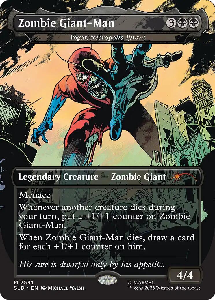Zombie Giant-Man - Vogar, Necropolis Tyrant [Secret Lair Drop Series] | Total Play