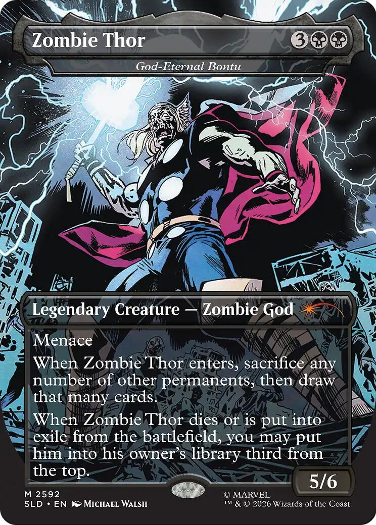 Zombie Thor - God-Eternal Bontu [Secret Lair Drop Series] | Total Play