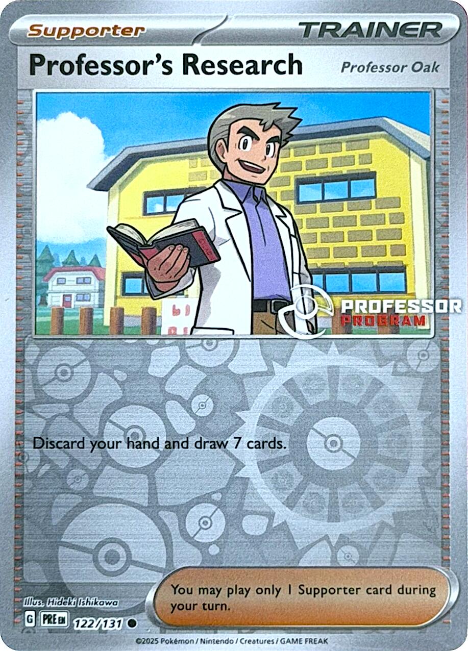 Professor's Research [Professor Oak] - 122/131 [Professor Program Promos] | Total Play
