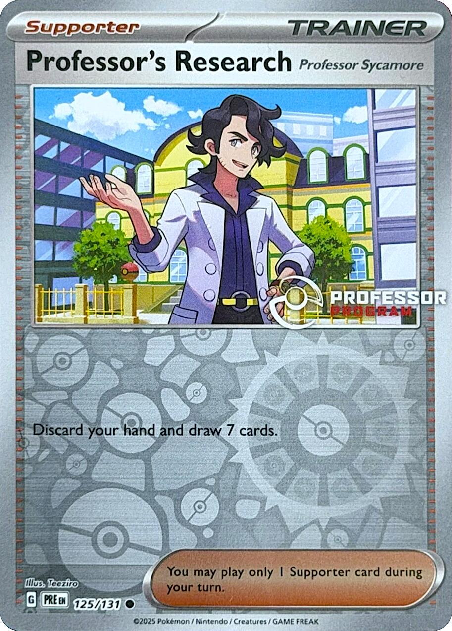 Professor's Research [Professor Sycamore] - 125/131 [Professor Program Promos] | Total Play