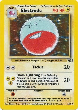 Electrode (2/64) [Jungle Unlimited] | Total Play