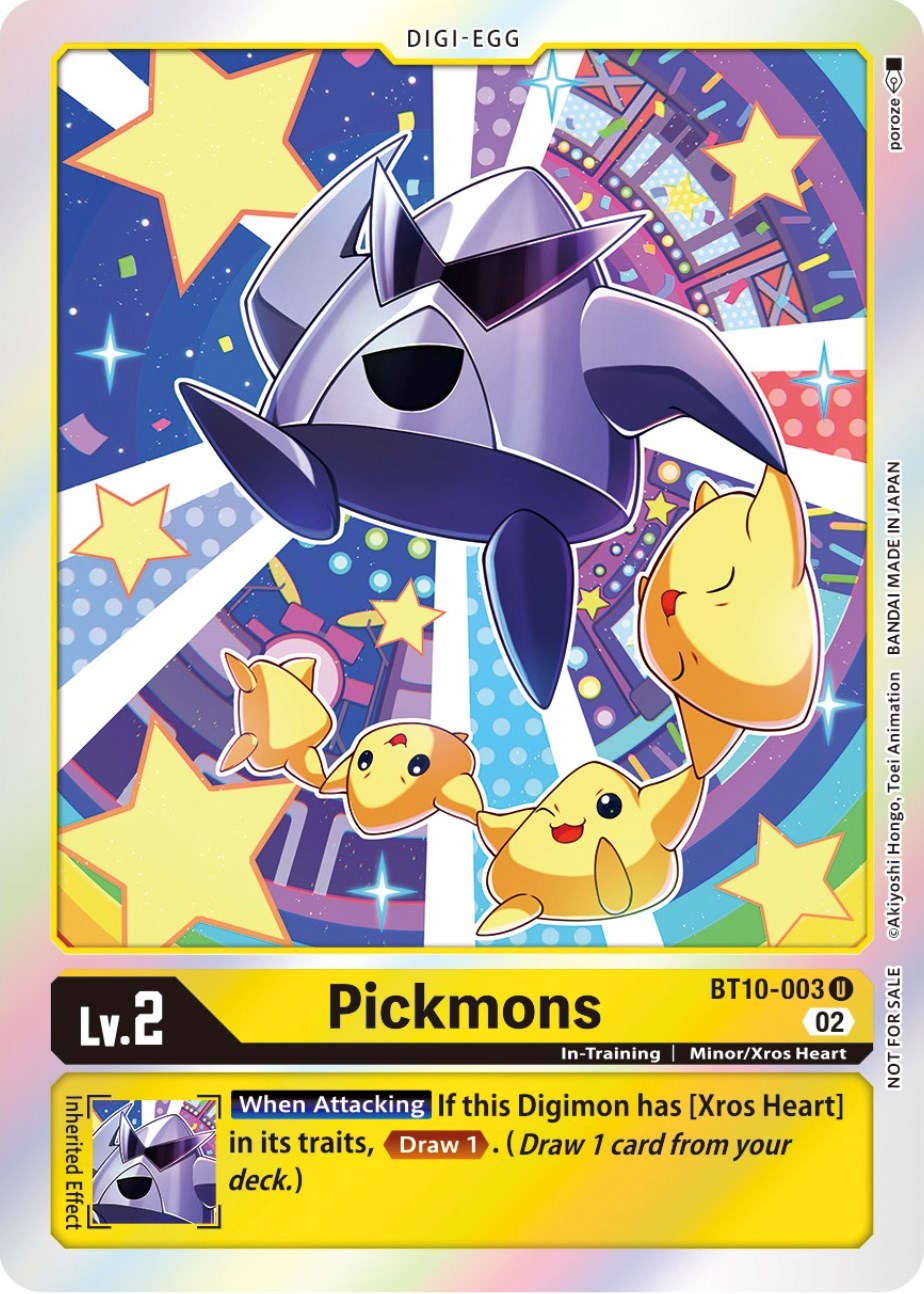 Pickmons [BT10-003] (Official Tournament Pack Vol.8) [Xros Encounter Promos] | Total Play