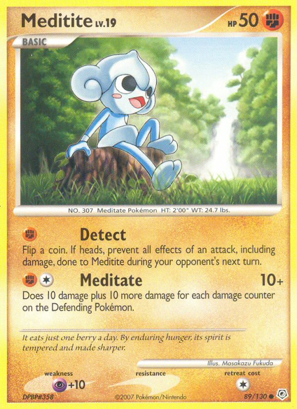 Meditite (89/130) [Diamond & Pearl: Base Set] | Total Play