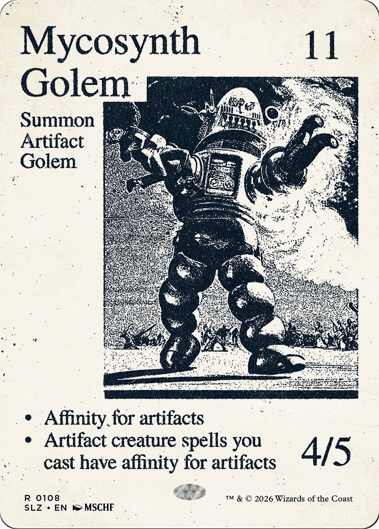 Mycosynth Golem (0108) [Secret Lair x MSCHF: The Zeta Set] | Total Play