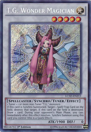 T.G. Wonder Magician [LC5D-EN213] Secret Rare | Total Play