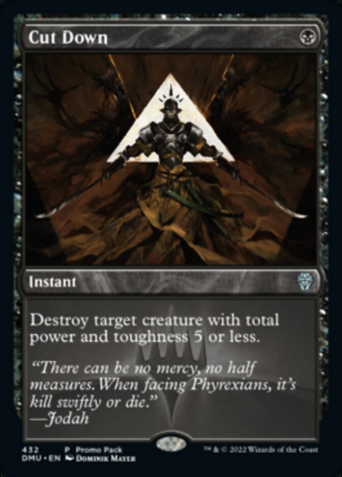 Cut Down (Promo Pack) [Dominaria United Promos] | Total Play