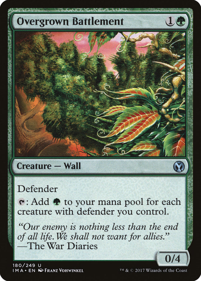 Overgrown Battlement [Iconic Masters] | Total Play