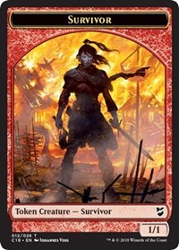 Survivor // Myr (023) Double-Sided Token [Commander 2018 Tokens] | Total Play