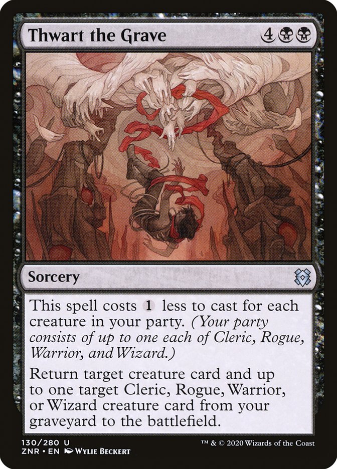 Thwart the Grave [Zendikar Rising] | Total Play