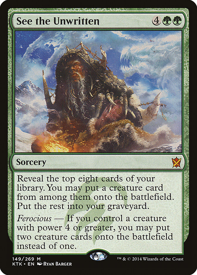 See the Unwritten [Khans of Tarkir] | Total Play