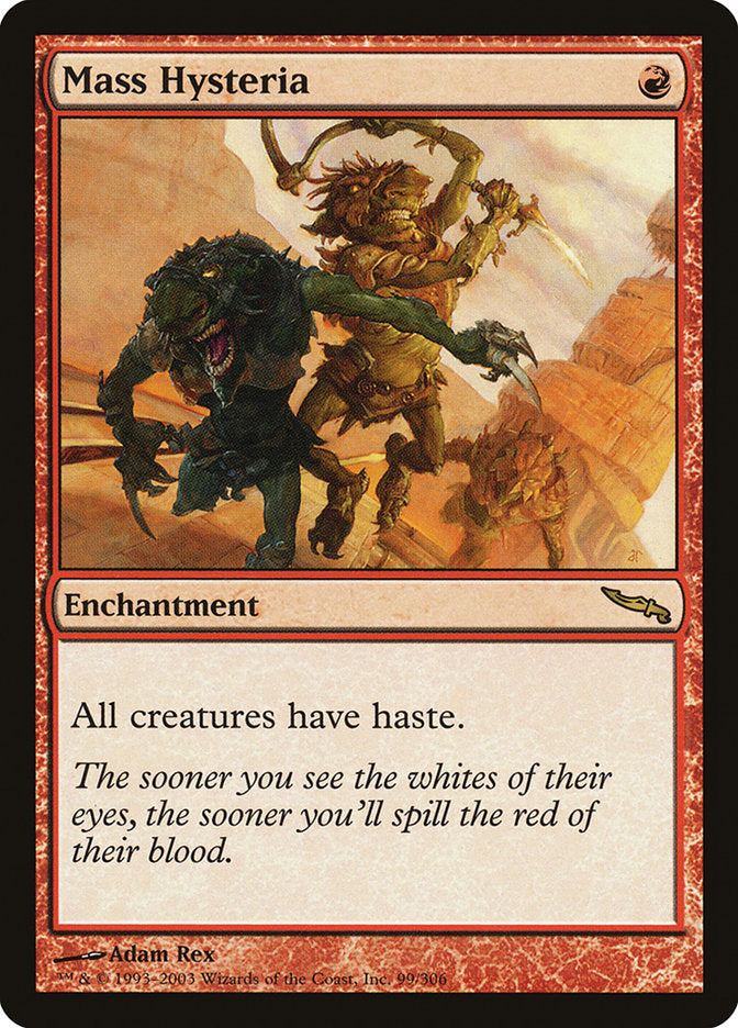 Mass Hysteria [Mirrodin] | Total Play