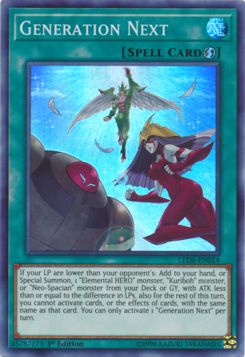 Generation Next [LED6-EN014] Super Rare | Total Play