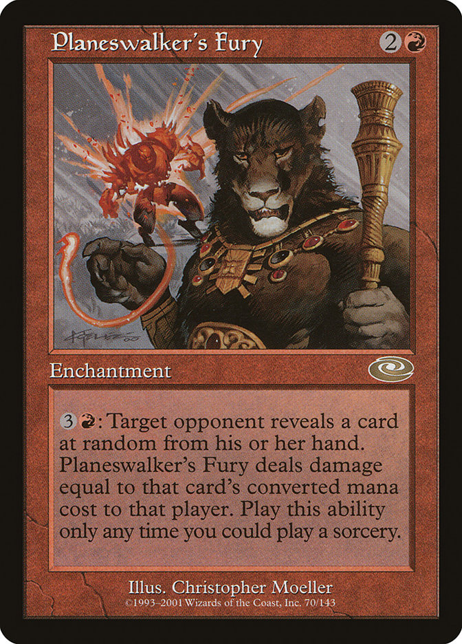 Planeswalker's Fury [Planeshift] | Total Play