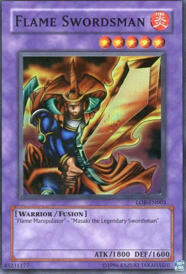 Flame Swordsman [LOB-EN003] Super Rare | Total Play