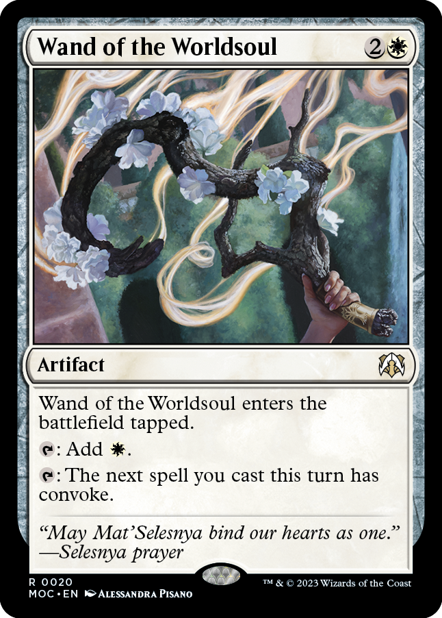 Wand of the Worldsoul [March of the Machine Commander] | Total Play