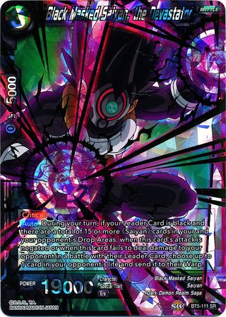 Black Masked Saiyan, the Devastator (BT5-111) [Miraculous Revival] | Total Play