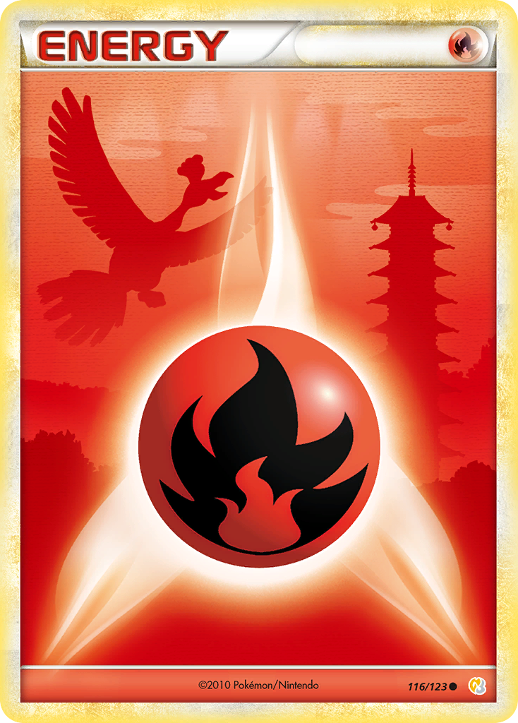 Fire Energy (116/123) [HeartGold & SoulSilver: Base Set] | Total Play