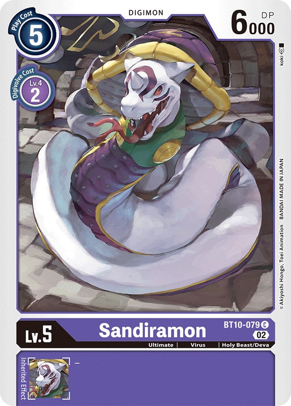 Sandiramon [BT10-079] [Xros Encounter] | Total Play