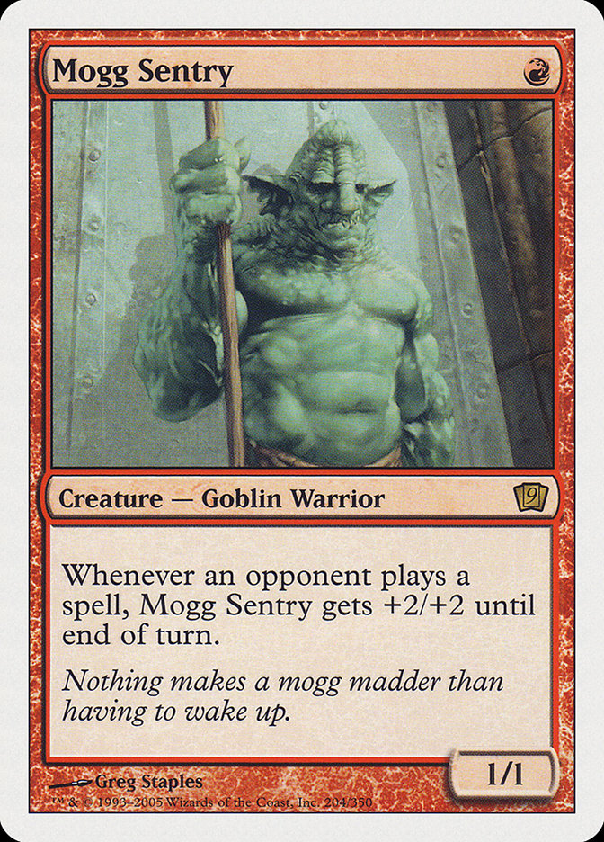 Mogg Sentry [Ninth Edition] | Total Play