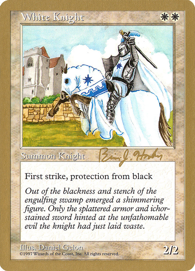 White Knight (Brian Hacker) [World Championship Decks 1998] | Total Play