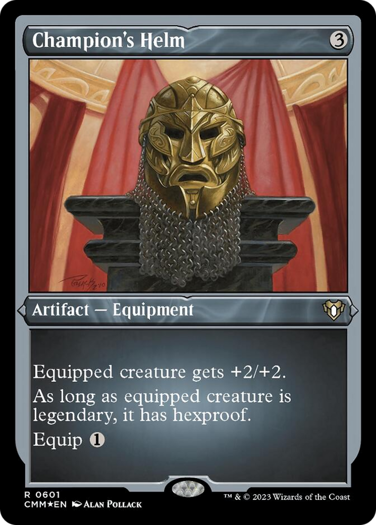 Champion's Helm (Foil Etched) [Commander Masters] | Total Play