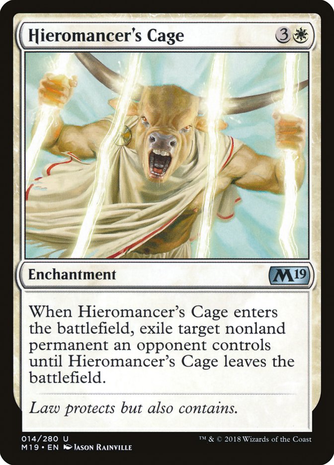 Hieromancer's Cage [Core Set 2019] | Total Play