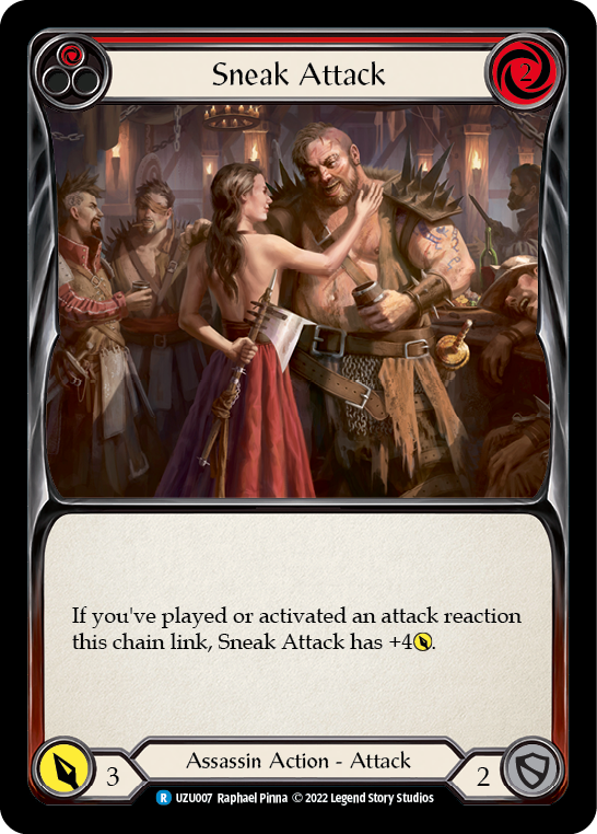 Sneak Attack (Red) [UZU007] (Outsiders Uzuri Blitz Deck) | Total Play