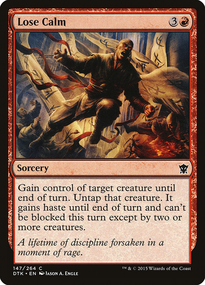 Lose Calm [Dragons of Tarkir] | Total Play