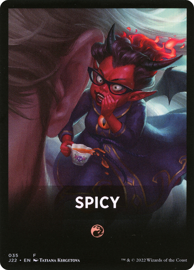 Spicy Theme Card [Jumpstart 2022 Front Cards] | Total Play