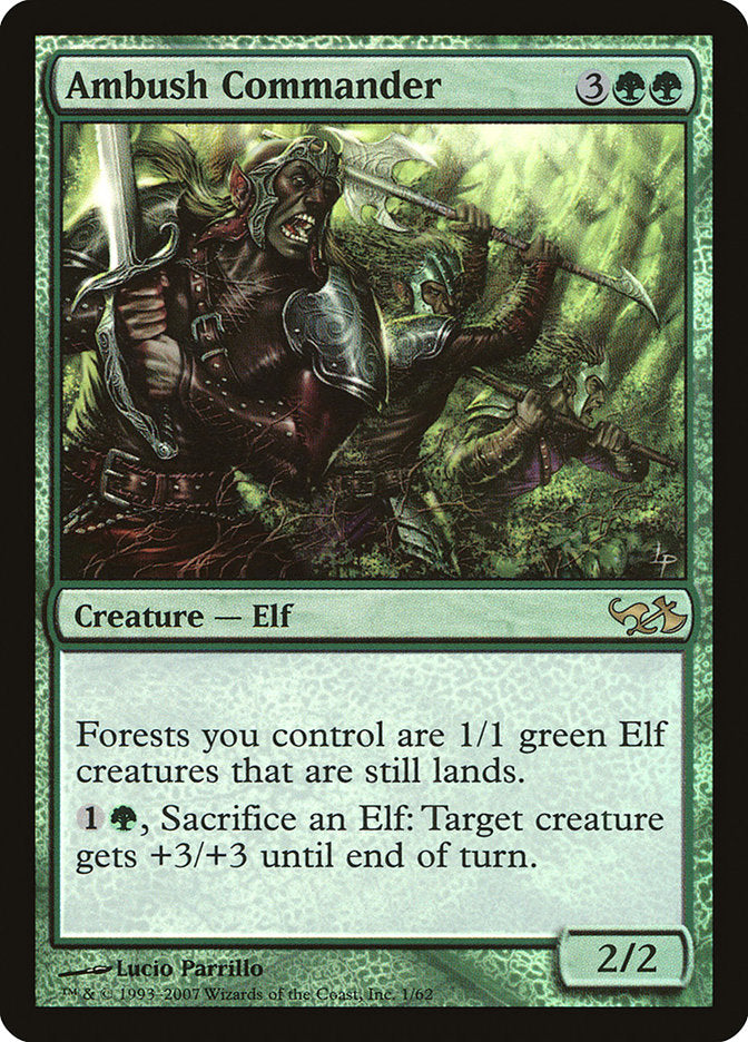Ambush Commander [Duel Decks: Elves vs. Goblins] | Total Play