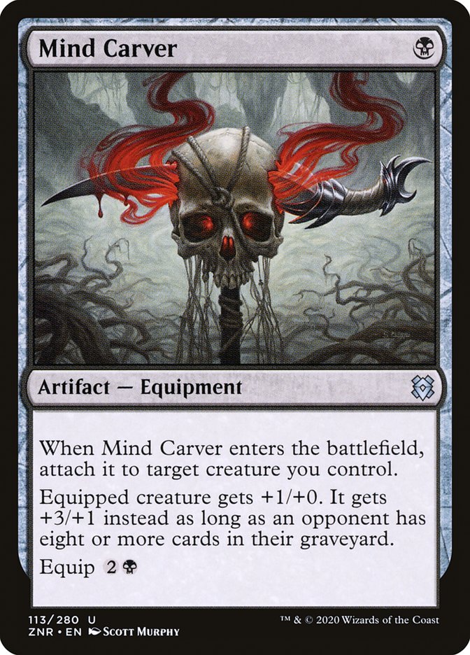 Mind Carver [Zendikar Rising] | Total Play